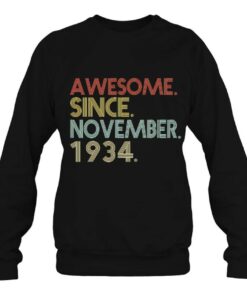 88Th Birthday - 88 Years Old Awesome Since November 1934 Vintage Retro 3 88Th Birthday 88 Years Old Awesome Since November 1934 Vintage Retro 4