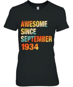 88Th Birthday Gift 88 Years Old Awesome Since September 1934 Birthday 1 88Th Birthday Gift 88 Years Old Awesome Since September 1934 Birthday 2