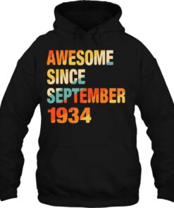 88Th Birthday Gift 88 Years Old Awesome Since September 1934 Birthday 2 88Th Birthday Gift 88 Years Old Awesome Since September 1934 Birthday 3