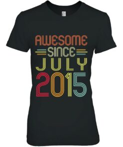 8Th Birthday Gifts Awesome Since July 2015 8 Years Old 2