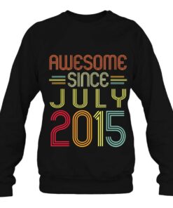 8Th Birthday Gifts Awesome Since July 2015 8 Years Old 4