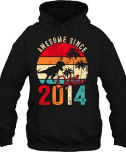 9 Years Old Dinosaur Awesome October 2014 9Th Birthday Boy 3