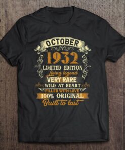91 Years Old Gift Vintage October 1932 91St Birthday Gifts 1