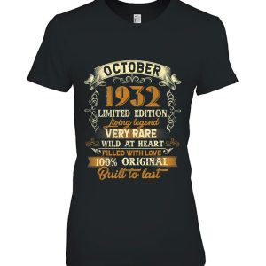 91 Years Old Gift Vintage October 1932 91St Birthday Gifts 2