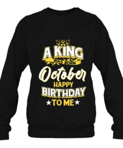 A King Was Born In October Happy Birthday To Me 4