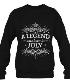 A Legend Was Born In July July Birthday Gifts 4