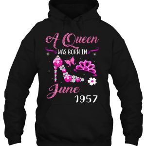 A Queen Was Born In June 1957 66Th Birthday Gift 3