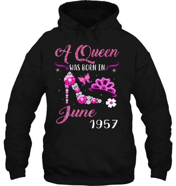 A Queen Was Born In June 1957 66Th Birthday Gift