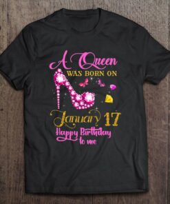 A Queen Was Born On January 17Th Birthday Gift 1