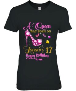 A Queen Was Born On January 17Th Birthday Gift 2