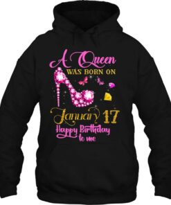 A Queen Was Born On January 17Th Birthday Gift 3