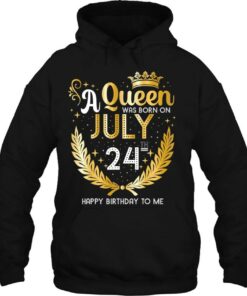 A Queen Was Born On July 24 Cute Girly July 24Th Birthday 3