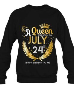 A Queen Was Born On July 24 Cute Girly July 24Th Birthday 4