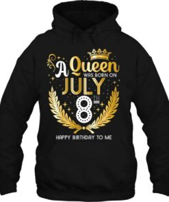 A Queen Was Born On July 8, Cute Girly July 8Th Birthday 1 A Queen Was Born On July 8 Cute Girly July 8Th Birthday 2