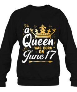 A Queen Was Born On June 17 Cute Girly June 17Th Birthday 4