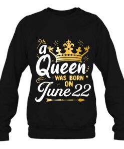 A Queen Was Born On June 22 Cute Girly June 22Nd Birthday 4