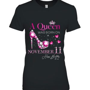 A Queen Was Born On November 11 11Th November Birthday