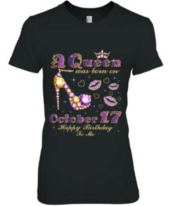 A Queen Was Born On October 17Th Birthday Diamonds 1 A Queen Was Born On October 17Th Birthday Diamonds 2