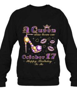 A Queen Was Born On October 17Th Birthday Diamonds 3 A Queen Was Born On October 17Th Birthday Diamonds 4