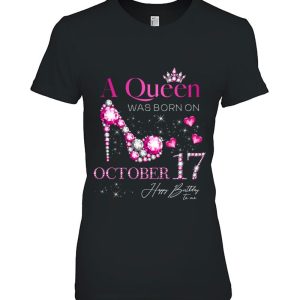 A Queen Was Born On October 17Th October Birthday