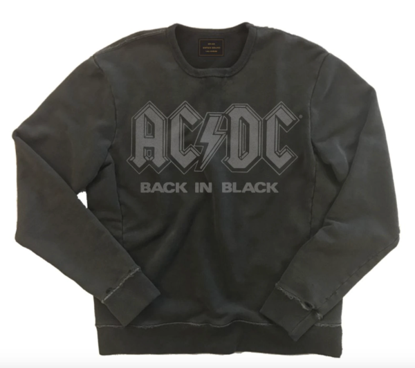 ACDC Back in Black Unisex Black Label Sweatshirt