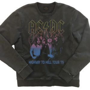ACDC Highway to Hell Tour Black Label Sweatshirt