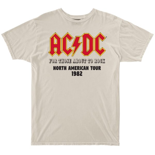 ACDC North American Tour ’82- Black Label Tee