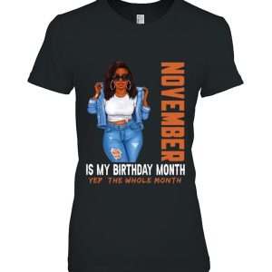 Afro Girl November Is My Birthday Yep The Whole Month