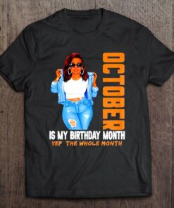 Afro Girl October Is My Birthday Month Yep The Whole Month 1