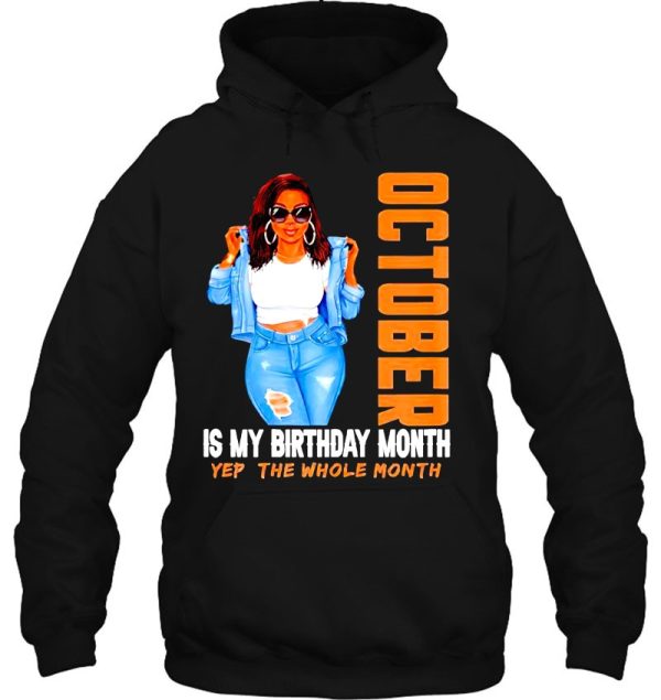 Afro Girl October Is My Birthday Month Yep The Whole Month