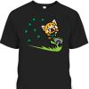 Aggretsuko Shamrock St Patrick’s Day T-Shirt Funny