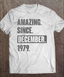 Amazing Since December 1979 43 Years Old 43Rd Birthday Gift 1