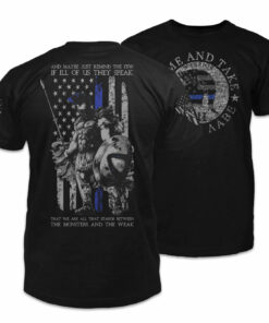 American Spartan Thin Blue Line Edition 1911 1