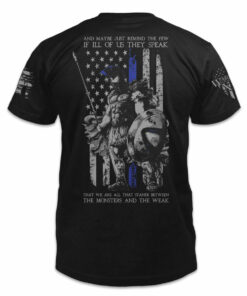 American Spartan Thin Blue Line Edition 1911 2