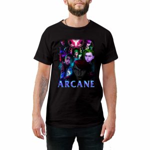 Arcane LoL T.V Show Style T-Shirt