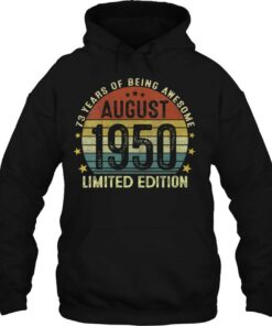 August 1951 Limited Edition 72Nd Birthday 72 Years Old Gift 3