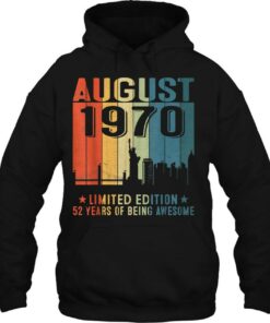 August 1970 Limited Edition 52 Years Of Being Awesome 3