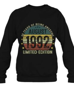 August 1992 30 Years Old Gift For Men Vintage 30Th Birthday 3 August 1992 30 Years Old Gift For Men Vintage 30Th Birthday 4