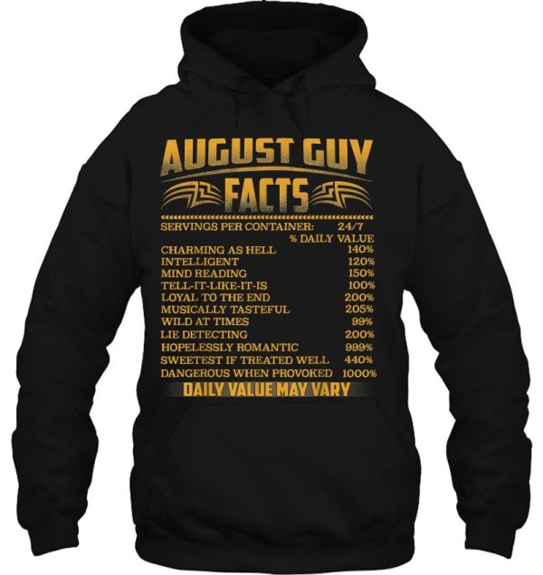 August Guy Facts Funny