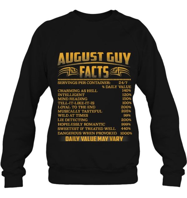 August Guy Facts Funny