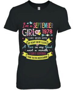 Awesome Since 1978 44Th Birthday Im A September Girl 1978 Birthday 1