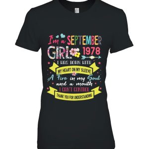 Awesome Since 1978 44Th Birthday I’m A September Girl 1978 Birthday