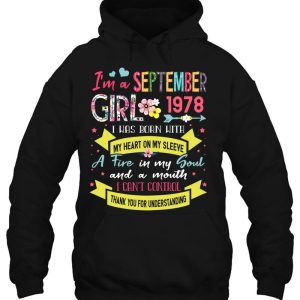 Awesome Since 1978 44Th Birthday I’m A September Girl 1978 Birthday