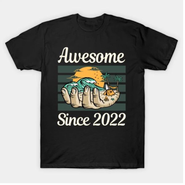 Awesome Since 2022 Summer vintage T-Shirt