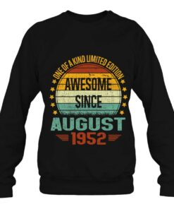 Awesome Since August 1952 Vintage 70Th Birthday 3 Awesome Since August 1952 Vintage 70Th Birthday 4