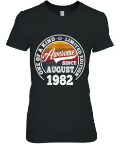 Awesome Since August 1982 41St Birthday Gift 41 Years Old 1 Awesome Since August 1982 41St Birthday Gift 41 Years Old 2