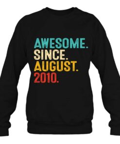 Awesome Since August 2010 13Th Birthday Gift 13 Years Old Boy 4