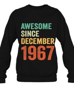 Awesome Since December 1967 55Th Birthday 55 Years Old Gift 3 Awesome Since December 1967 55Th Birthday 55 Years Old Gift 4