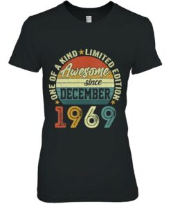 Awesome Since December 1969 53 Years Old 53Rd Birthday Gift 2