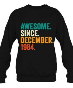 Awesome Since December 1984 39 Years Old Gifts 39Th Birthday 4